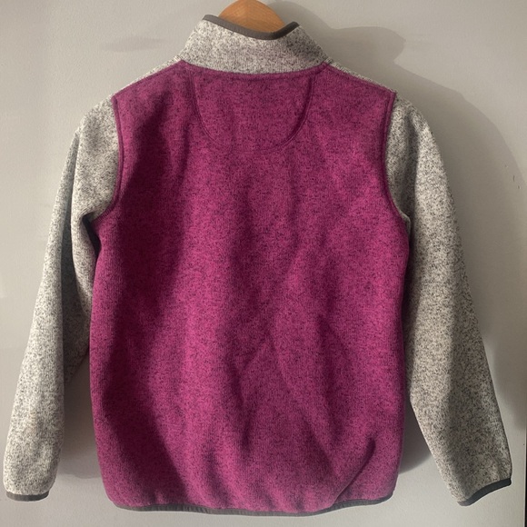 L.L. Bean Sweater Fleece Pullover Jacket - Picture 3 of 7